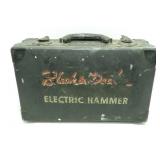 * Vintage Black and Decker Electric Hammer in