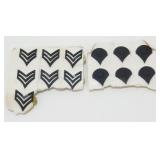 6 U.S. Army Specialist Pins & 7 Sergeant Pins