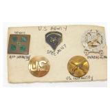 5 U.S. Army Pins