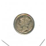 1929 Mercury Silver Dime