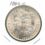 1884-O Morgan Silver Dollar