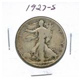 1927-S Walking Liberty Silver Half Dollar