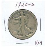 1920-S Walking Liberty Silver Half Dollar