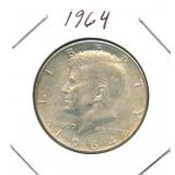 1964 Kennedy Silver Half Dollar