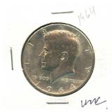 1964 Kennedy Silver Half Dollar