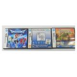 3 Nintendo DS Games