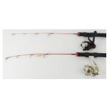 * 2 Ice Fishing Poles
