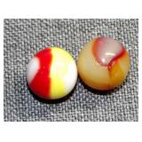 (2) Peltier/Akro Agate Ketchup and Mustard?