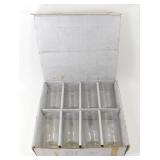 ** Set of 8 West Virginia Glass Hi Ball Glasses