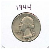 1944 Washington Silver Quarter