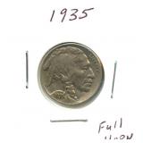1935 Buffalo Nickel