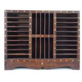 * Vintage Wood Organizer - 16"x12"x5"