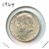1964 Kennedy Silver Half Dollar