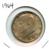 1964 Kennedy Silver Half Dollar