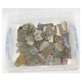 * Group of Cut & Polished Rocks, Agates, Etc.