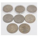 IKE Dollars - 1971, 1972, 1974, 1977, 1978 & 3