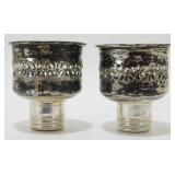 Sterling Marked Candle Parts - 36.06 Grams