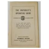 Vintage Oldsmobile Motorist Operating Guide