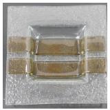 * Vintage Glass Ashtray