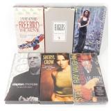 6 VHS Concerts: Eagles, Shania Twain, Stevie Ray