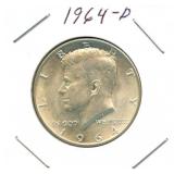 1964-D Kennedy Silver Half Dollar