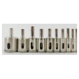 10 Diamond Tipped Hole Saws - New