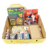 * Group of Baseball and Football Collectibles