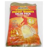 New 5 Pack of HotHands Bigfoot Warmer Value Pack
