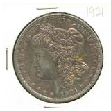 1921 Morgan Silver Dollar