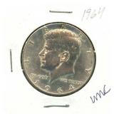 1964 Kennedy Silver Half Dollar