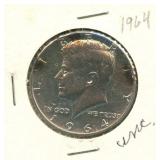 1964 Kennedy Silver Half Dollar
