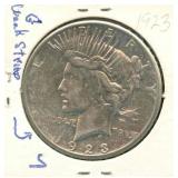 1923-S Peace Silver Dollar
