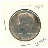 1964 Kennedy Silver Half Dollar