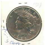 1923-S Peace Silver Dollar