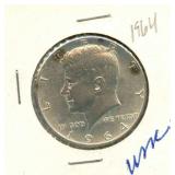 1964 Kennedy Silver Half Dollar