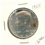 1964 Kennedy Silver Half Dollar