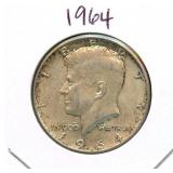 1964 Kennedy Silver Half Dollar