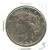 1923-S Peace Silver Dollar