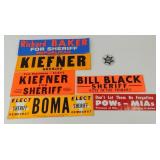 Vintage Political Bumper Stickers