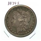 1879-S Morgan Silver Dollar