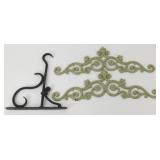 3 Antique Metal Home Dï¿½cor Pieces