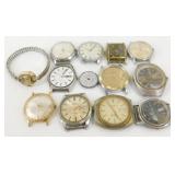 Vintage Watch Lot - Bulova, Timex, Caravelle, &