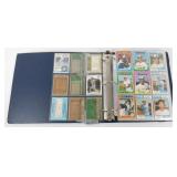 Binder of Over 250 Vintage Baseball Cards -