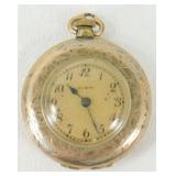 Vintage Elgin Gold Filled Pocket Watch - Working,