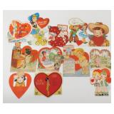Vintage Valentines Day Cards Paper Ephemera