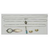 Group of Mostly Sterling Jewelry Pieces