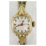 Old Bulova Watch - 14k R.G.P., Not Tested