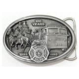 West Salem Fire Department 100 Years Belt Buckle
