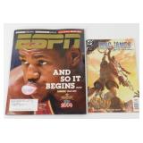 2 Vintage LeBron Magazines - Rookie Year!