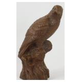 Vintage Red Mill Eagle Statue Made from Crushed
